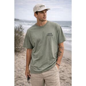 Katin Green 100% Organic Cotton Short Sleeve T Shirt Tee Top   Mens Size XXL